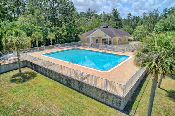 pool and clubhouse